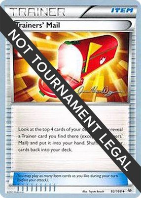 Trainers' Mail (Jacob Van Wagner), World Championship Decks