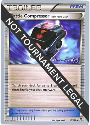 Battle Compressor (Team Flare Gear) (Jesper Eriksen), World Championship Decks