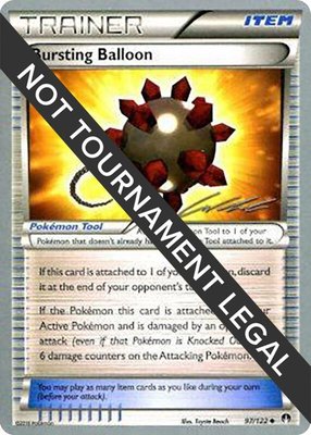 Bursting Balloon (Cody Walinski), World Championship Decks
