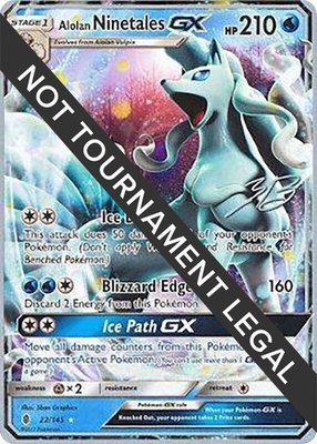 Alolan Ninetales GX (Zachary Bokhari), World Championship Decks