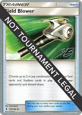 Field Blower (Zachary Bokhari), World Championship Decks