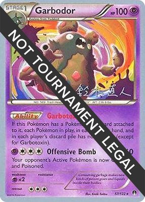 Garbodor (57) (Naoto Suzuki), World Championship Decks