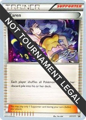 Karen (Zachary Bokhari), World Championship Decks