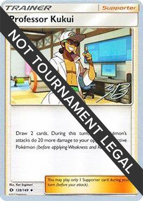 Professor Kukui (Zachary Bokhari), World Championship Decks