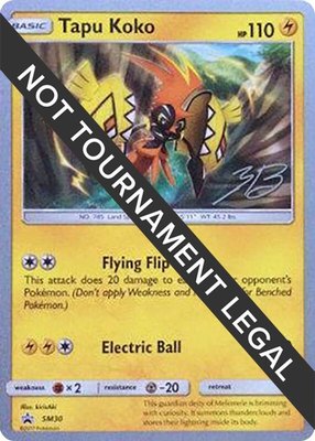 Tapu Koko (Zachary Bokhari), World Championship Decks