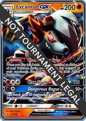 Lycanroc GX (Naohito Inoue), World Championship Decks