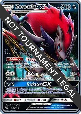 Zoroark GX (Robin Schulz), World Championship Decks