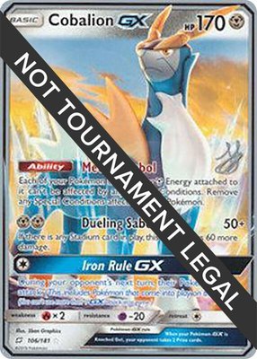Cobalion GX (Henry Brand), World Championship Decks