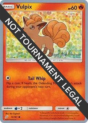 Vulpix (Kaya Lichtleitner), World Championship Decks