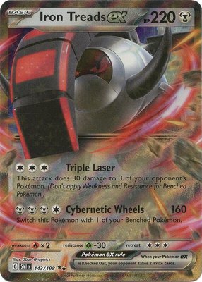 Iron Treads ex, Scarlet & Violet Base Set