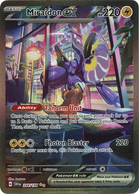 Miraidon ex, Scarlet & Violet Base Set
