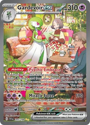 Gardevoir ex, Scarlet & Violet Base Set