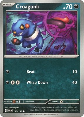 Croagunk, Scarlet & Violet Base Set