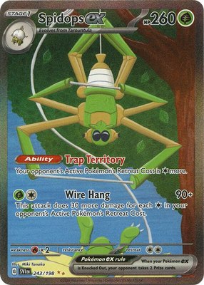 Spidops ex, Scarlet & Violet Base Set