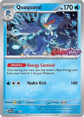 Quaquaval (Prerelease), Scarlet & Violet Promo Cards