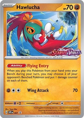 Hawlucha (Prerelease), Scarlet & Violet Promo Cards