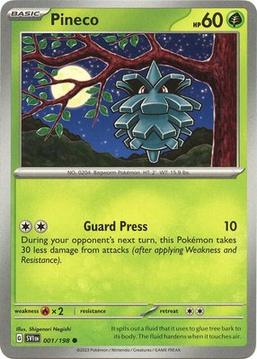 Pineco, Scarlet & Violet Base Set