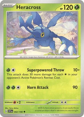 Heracross, Scarlet & Violet Base Set