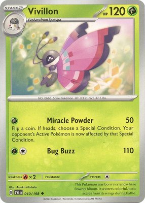 Vivillon, Scarlet & Violet Base Set