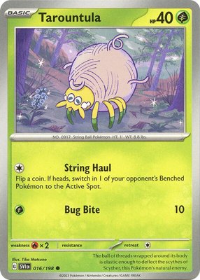 Tarountula, Scarlet & Violet Base Set
