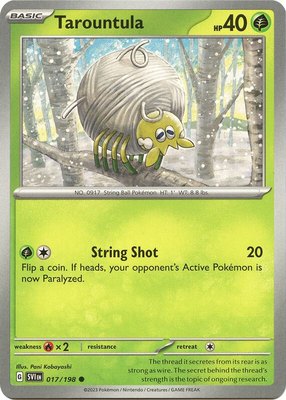 Tarountula, Scarlet & Violet Base Set
