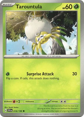 Tarountula, Scarlet & Violet Base Set