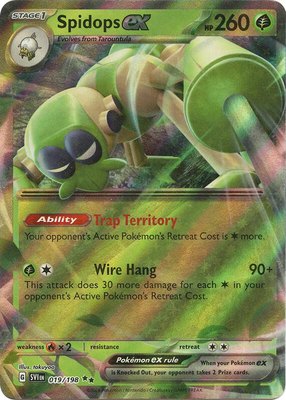 Spidops ex, Scarlet & Violet Base Set