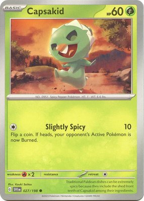 Capsakid, Scarlet & Violet Base Set