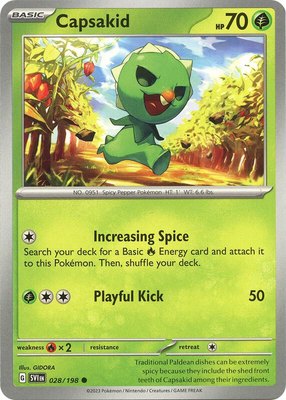 Capsakid, Scarlet & Violet Base Set