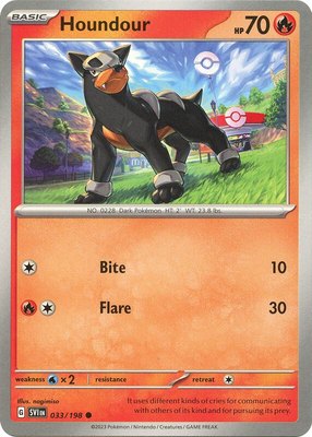 Houndour, Scarlet & Violet Base Set