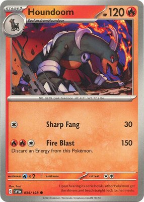 Houndoom, Scarlet & Violet Base Set