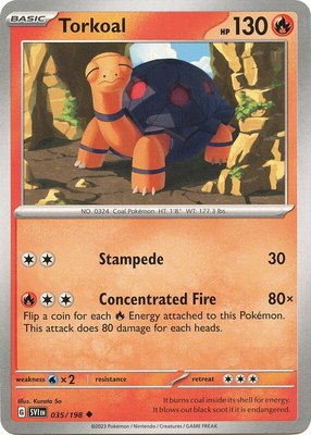 Torkoal, Scarlet & Violet Base Set