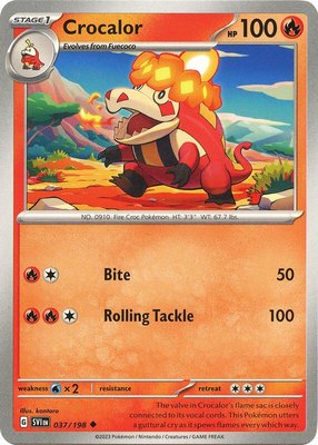 Crocalor, Scarlet & Violet Base Set