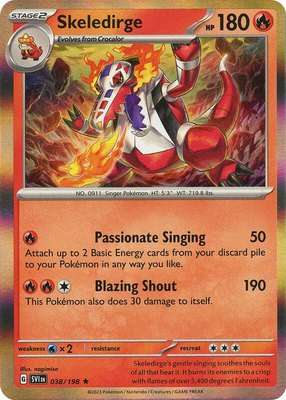 Skeledirge, Scarlet & Violet Base Set