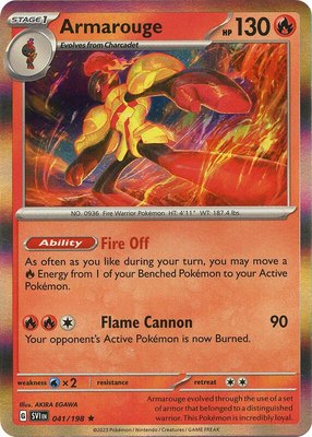 Armarouge, Scarlet & Violet Base Set