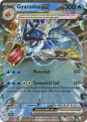 Gyarados ex, Scarlet & Violet Base Set