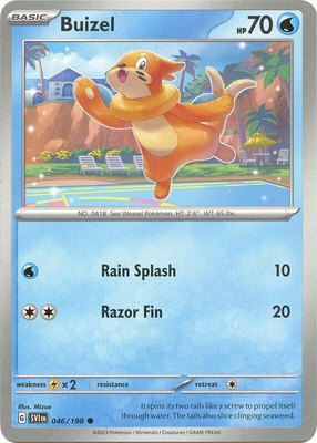 Buizel, Scarlet & Violet Base Set