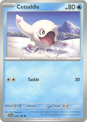 Cetoddle, Scarlet & Violet Base Set