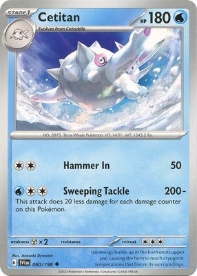 Cetitan, Scarlet & Violet Base Set