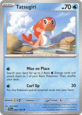 Tatsugiri, Scarlet & Violet Base Set