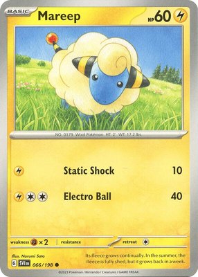 Mareep, Scarlet & Violet Base Set