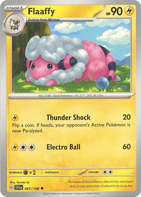 Flaaffy, Scarlet & Violet Base Set