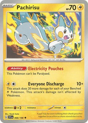 Pachirisu, Scarlet & Violet Base Set