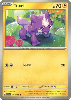 Toxel, Scarlet & Violet Base Set