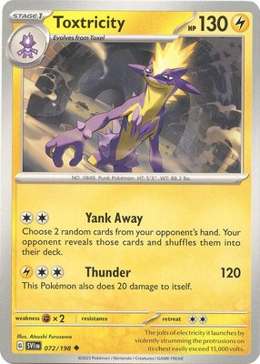 Toxtricity, Scarlet & Violet Base Set