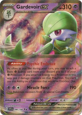 Gardevoir ex, Scarlet & Violet Base Set