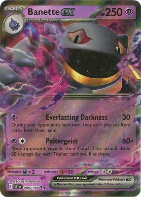 Banette ex, Scarlet & Violet Base Set