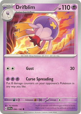Drifblim, Scarlet & Violet Base Set