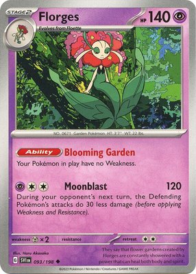 Florges, Scarlet & Violet Base Set