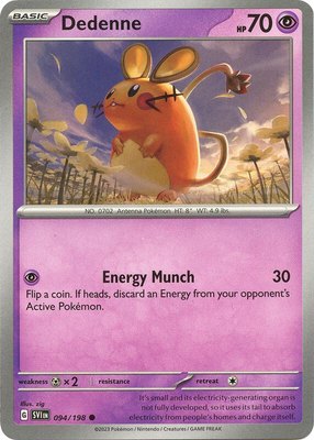 Dedenne, Scarlet & Violet Base Set